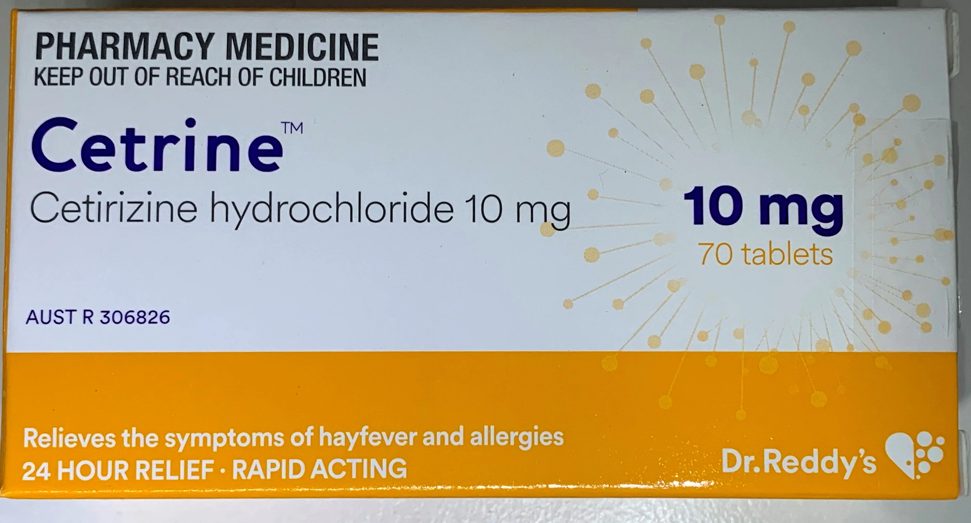70x Hayfexo Fexofenadine Hydrochloride + 70x Cetrine Cetirizine Combo - Image 3