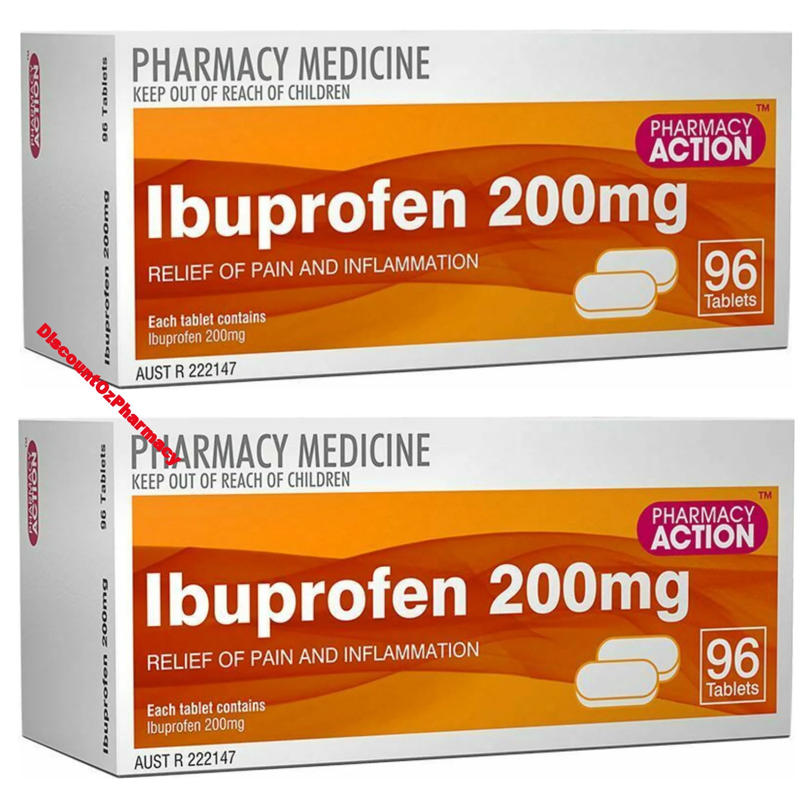 Ibuprofen 200mg Capsule Shaped Tablets - Image 3